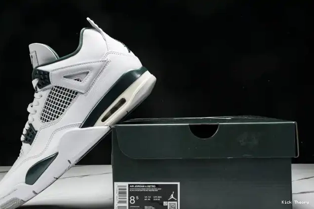 Kick Theory Oxidized Jordan 4 Air FQ8138-103 Green 0529